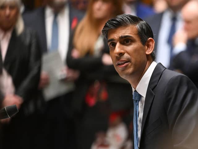 'At the G20 Rishi Sunak pledged his support to Ukraine in ringing tones. PIC: JESSICA TAYLOR/UK PARLIAMENT/AFP via Getty Images