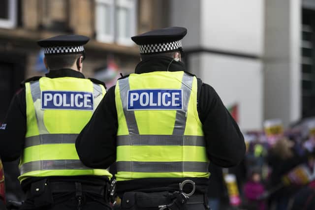 Police. (Pic credit: John Devlin)