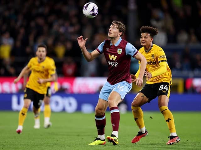 RETURNING: Sander Berge is expected to be part of the Burnley team at Sheffield United's Bramall Lane on Saturday