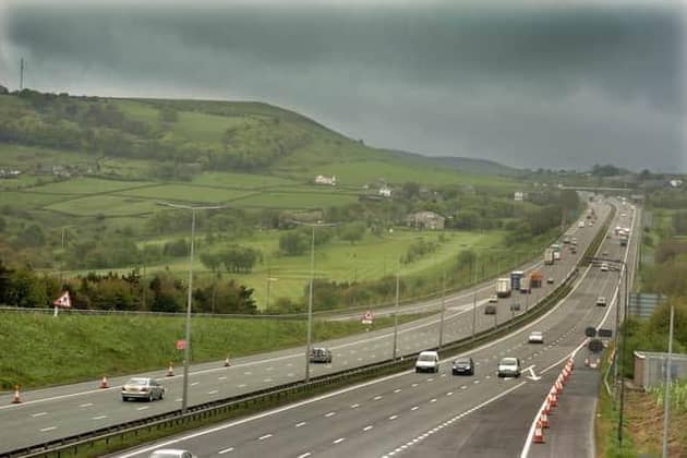A man has died after a crash on the M62 in Yorkshire.
