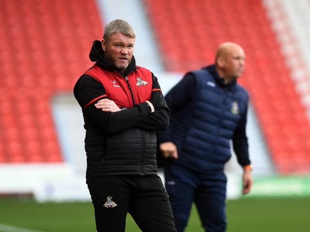 Doncaster Rovers manager Grant McCann (Picture: Jonathan Gawthorpe)