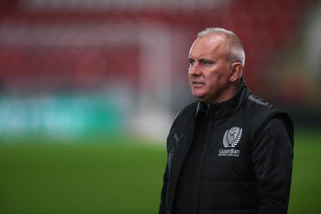 Rotherham United manager Matt Hamshaw. Picture: Jonathan Gawthorpe.
