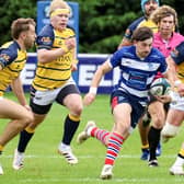 Sheffield RUFC in action against Leeds Tykes on Saturday. (Picture: Colin Fisher)
