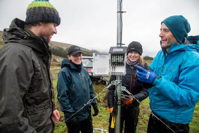 Collaboration between The Woodland Trust, The University of Leeds and University of York at the Snaizehome Estate near Hawes. Image: Mark Bickerdike Photography