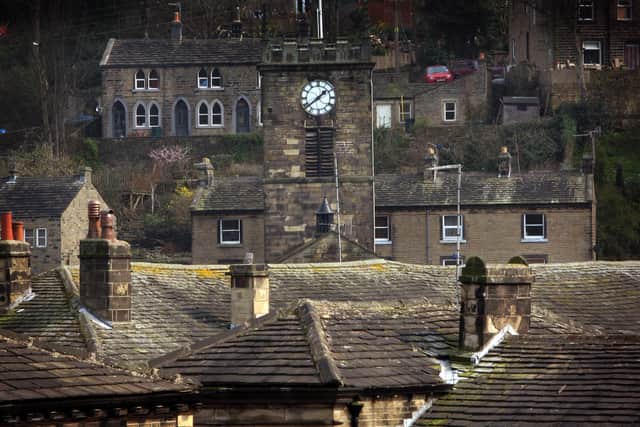Holmfirth rooftops