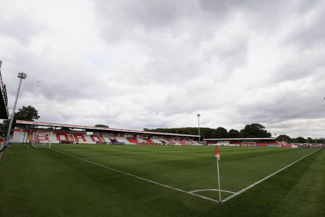 Stevenage's clash with Barnsley has been postponed. Image: Matthew Lewis/Getty Images