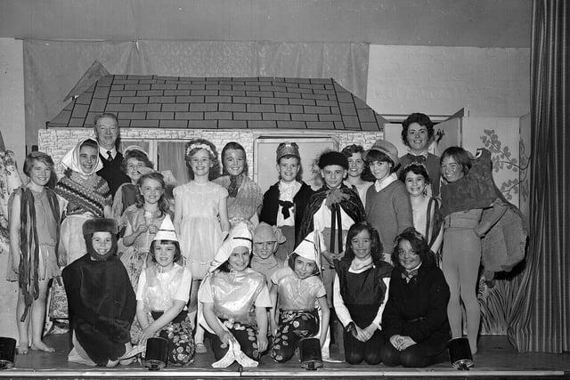 The Liberton Northfield Sunday School production of Thumbelina in March 1963.
