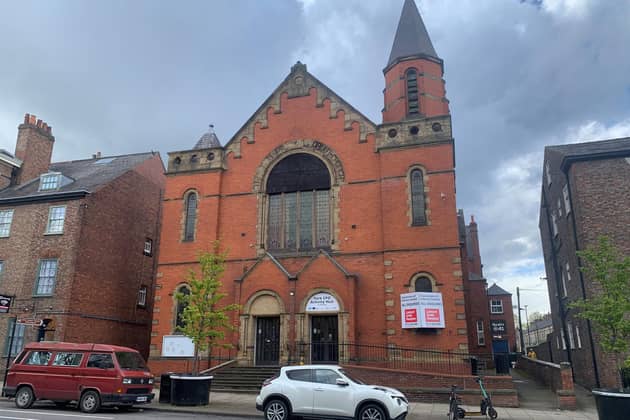 The former Trinity Methodist Church in York.