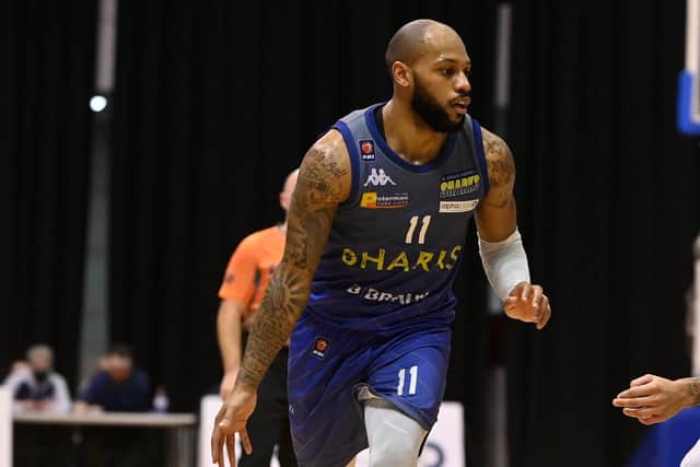 Rodney Glasgow will captain the Sheffield Sharks in 2022/23. (Picture: Bruce Rollinson)