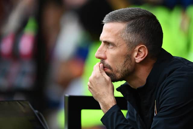 BOURNEMOUTH, ENGLAND - OCTOBER 29: Gary O'Neil, Interim Manager of AFC Bournemouth, looks on prior to kick off of the Premier League match between AFC Bournemouth and Tottenham Hotspur at Vitality Stadium on October 29, 2022 in Bournemouth, England. (Photo by Dan Mullan/Getty Images)