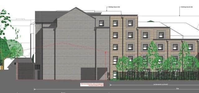 Plans for student accommodation