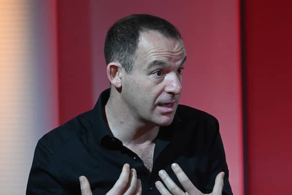 BBC handout photo of Martin Lewis appearing on the BBC1 current affairs programme, The Andrew Marr show.