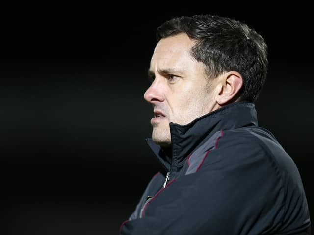 Paul Hurst was sacked by Grimsby Town earlier on in the campaign. Image: Pete Norton/Getty Images