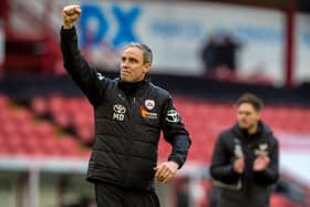 CONSISTENT APPROACH: Barnsley coach Michael Duff puts great store by keeping his emotions on a level footing