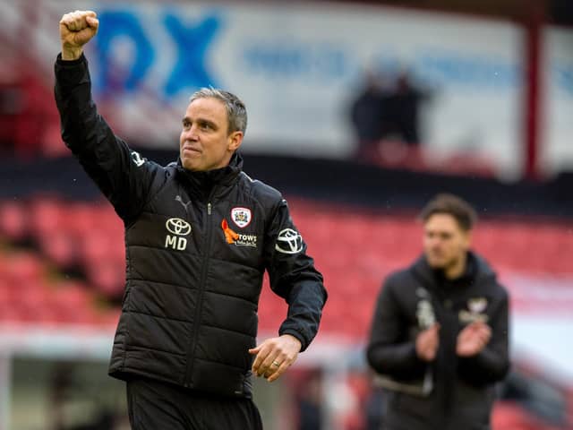 CONSISTENT APPROACH: Barnsley coach Michael Duff puts great store by keeping his emotions on a level footing
