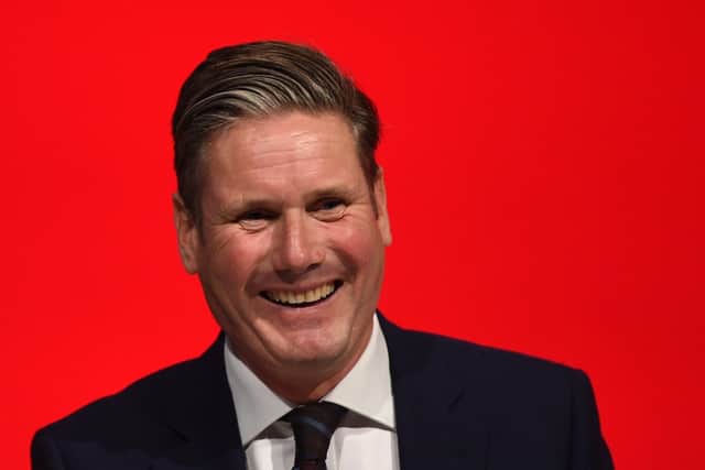 Labour, led by Keir Starmer,  is faced with a genuine rain-check on that historic opinion poll lead. For the traps set for the Opposition are numerous. PIC: OLI SCARFF/AFP via Getty Images