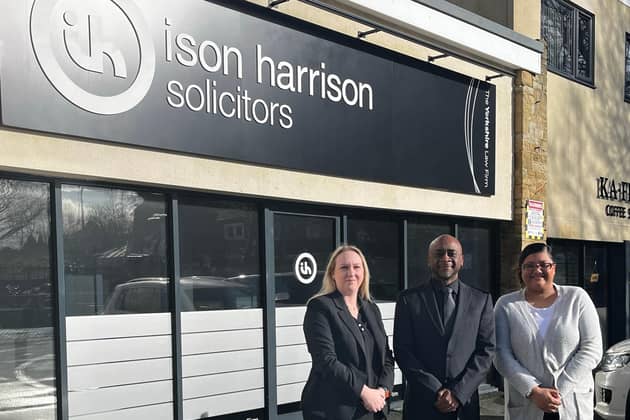 Ison Harrison has opened its 19th regional office, and its first one in Bradford. (left to right): Jenny Bland, Graham Roberts and Susan Ram (branch manager) (Photo supplied by Ison Harrison)