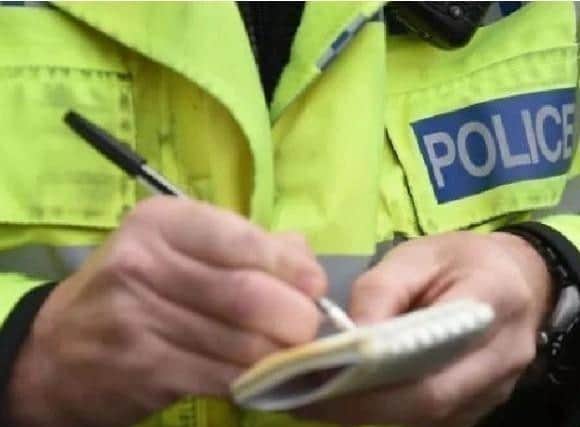 Police officers are investigating