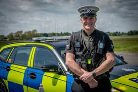 Sgt Paul Cording, of North Yorkshire Police Road Policing Unit