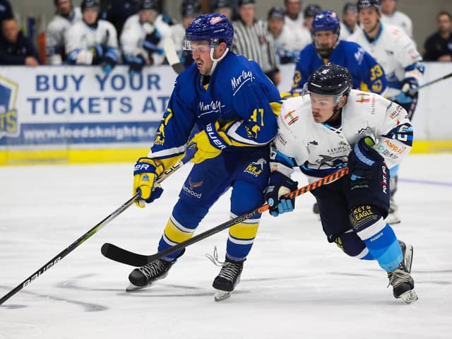 BRING IT ON: Canadian centre Matt Barron is looking forward to opening weekend with Leeds Knights. Picture courtesy of Leeds Knights/Stephen Cunningham