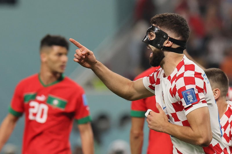 The Croatia defender may be remembered for being turned inside out by Lionel Messi the the semi-finals but the RB Leipzig defender has had a fine tournament - capping it with a goal in the third-place play-off win over Morocco on Saturday.