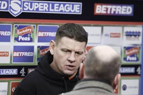 Lee Radford was all set to leave Castleford Tigers at the end of the year. (Photo: John Clifton/SWpix.com)