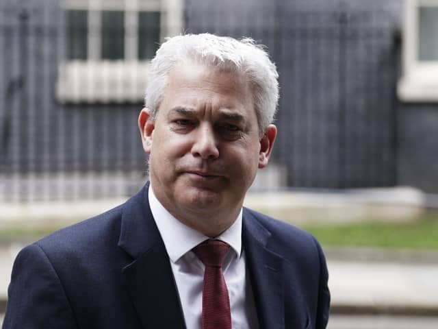 Health and Social Care Secretary Steve Barclay, leaves 10 Downing Street, London, following a Cabinet meeting. Picture date: Tuesday April 18, 2023. PA Photo. See PA story POLITICS Cabinet. Photo credit should read: Jordan Pettitt/PA Wire