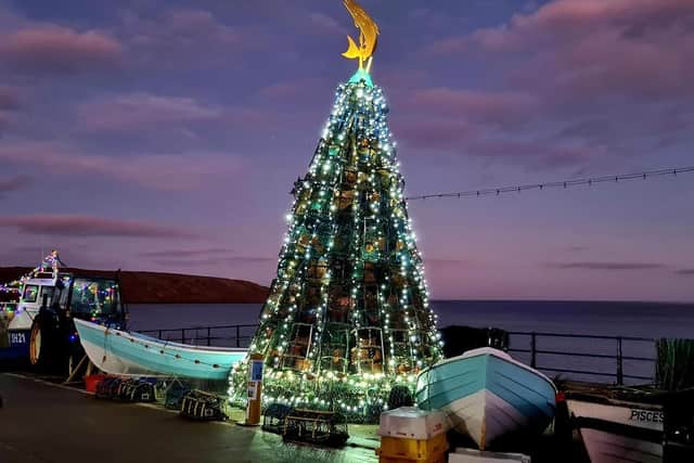 Filey Fishtive Tree. (Pic credit: Route YC)