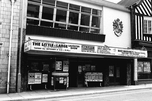 The Palace Theatre back in the eighties, when it was known as the Civic Theatre.