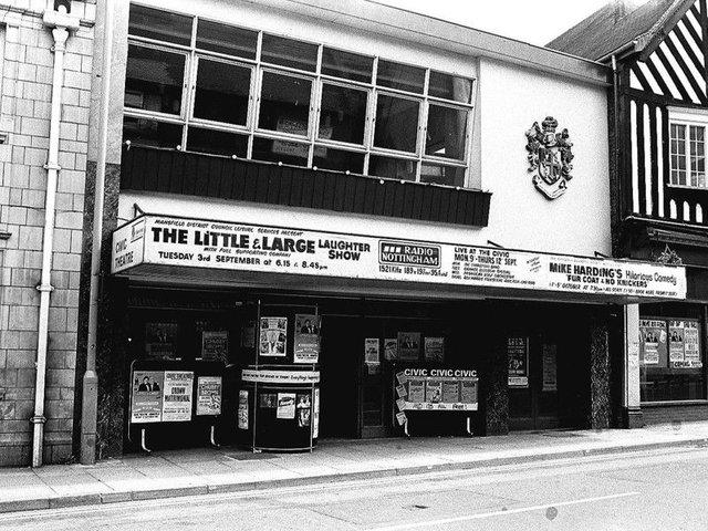 The Palace Theatre back in the eighties, when it was known as the Civic Theatre.