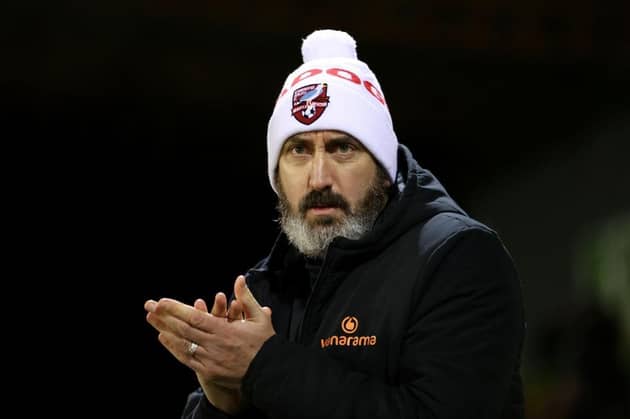 PRIDE: Scarborough Athletic manager Jonathan Greening (Image: Michael Steele/Getty Images)