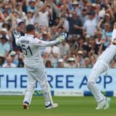 The catch caused a frenzy at Edgbaston. Image: GEOFF CADDICK/AFP via Getty Images