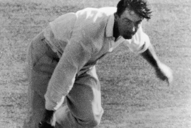Fred Trueman, the former Yorkshire and England fast bowler, would always "slip himself" in search of easy pickings against the students. Photo by Central Press/Hulton Archive/Getty Images.