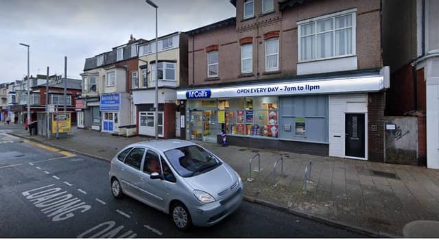 McColl's on Coronation Street, Blackpool