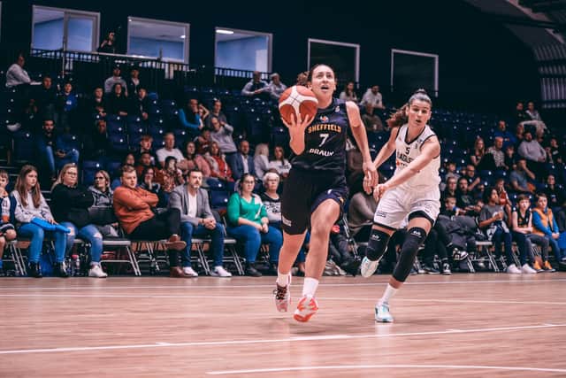 Georgia Gayle is averaging 17.5 points this season for Sheffield Hatters (Picture: Adam Bates)