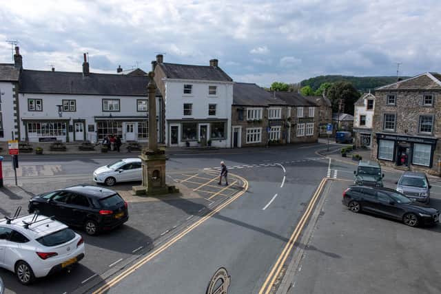 Settle. Village of the Week. The Market Square. It was developed after a market charter was granted in 1250.Picture Bruce Rollinson