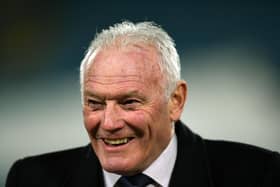CLUB LEGEND: Eddie Gray is still a regular presence at Leeds United games (Image: Jonathan Gawthorpe)