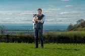 Julian Norton pictured with his Jack Russell, called Emmy. (Pic credit: James Hardisty)