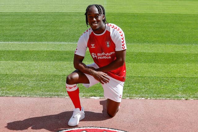 SURGERY: Ewan Otoo (Image courtesy of Rotherham United)