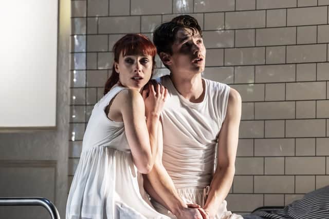 Cordelia Braithwaite as Juliet and Paris Fitzpatrick as Romeo in Matthew Bourne's Romeo and Juliet. Picture: Johan Persson