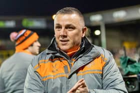 Andy Last was appointed by Castleford Tigers last month. (Photo: Allan McKenzie/SWpix.com)