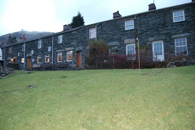 The row of former miners' cottages at Coniston have formed a base for the Yorkshire Mountaineering Club for the last 50 years.