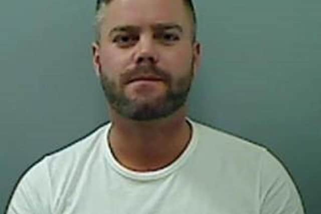 Adam Godley, 33, of Stockton, was sentenced to 20 months for conspiring to defraud