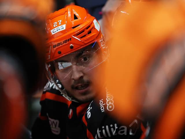 DOUBLE, DOUBLE: Cole Shudra has played a key role in Sheffield Steelers winning both the Elite League championship and the Challenge Cup in 2023-24. Picture: Hayley Roberts/Steelers Media