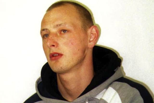 James Glenton at the time of his 2004 conviction for manslaughter
