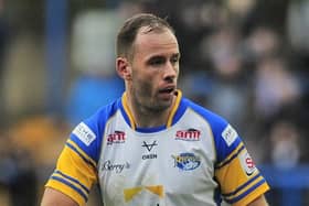 Matt Frawley made his non-competitive debut for the Rhinos on Boxing Day. (Photo: Steve Riding)
