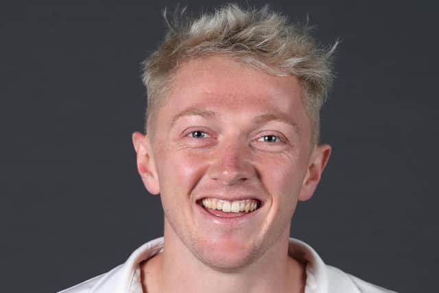 Dom Bess started the season with a flourish, making Yorkshire's highest score of the match (113 not out) against the Leeds-Bradford students. Photo by Jan Kruger/Getty Images.