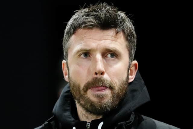 Middlesbrough manager Michael Carrick during the defeat at Ashton Gate. (Picture: PA)