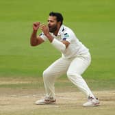 Azeem Rafiq, who claimed that there was a toxic culture of racism at Yorkshire CCC, a claim utterly refuted by his former county team-mate Ajmal Shahzad. Photo by Daniel Smith/Getty Images.