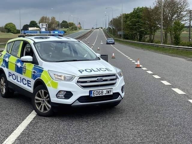 Police have closed the A63 in East Yorkshire.